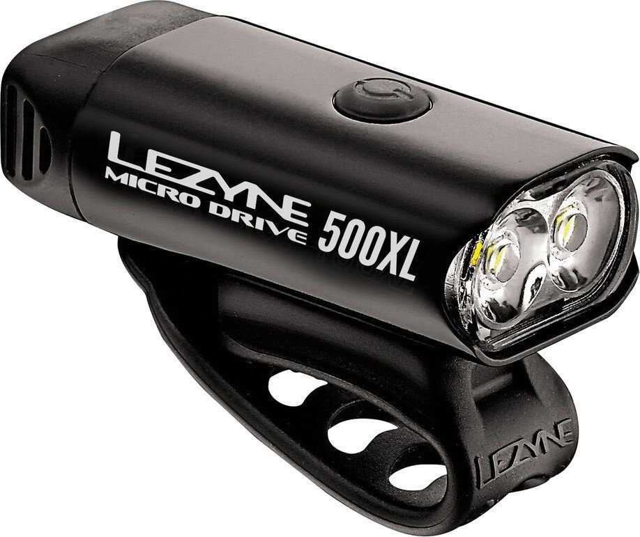 Pyörän valot Lezyne Micro Drive 500XL Black
