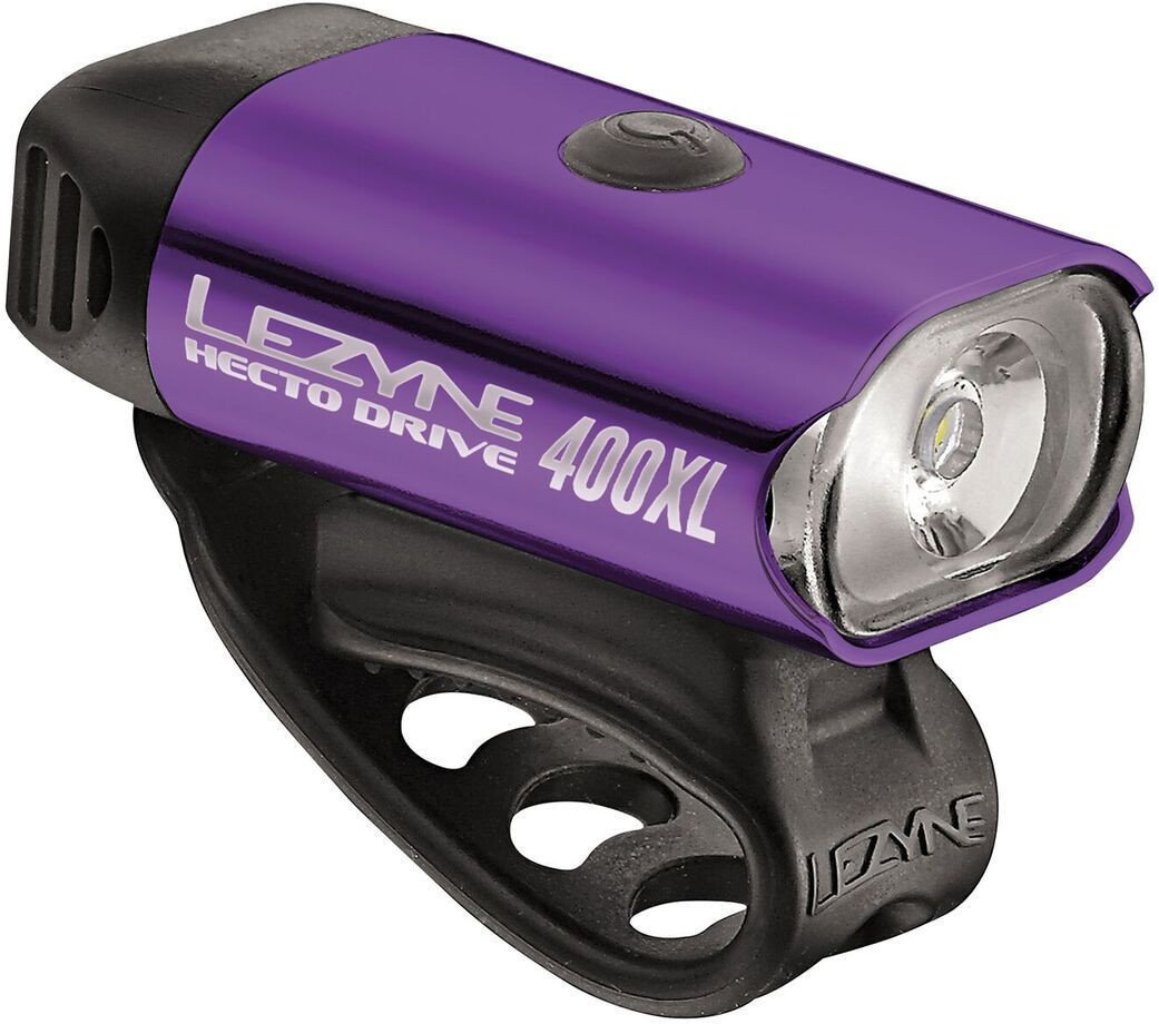 Cykellygte Lezyne Hecto Drive 400XL Purple