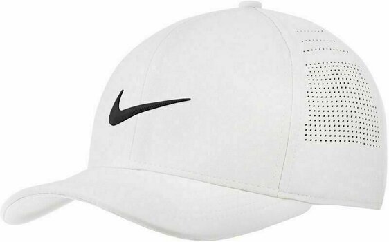 Mütze Nike Aerobill Classic 99 Performance Cap White/Black S/M - 1