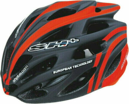 Bike Helmet SH+ Shabli S-Line Black Matt/Fluo Orange UNI Bike Helmet - 1