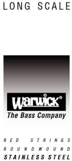 Enkelt basstreng Warwick 42040 Enkelt basstreng
