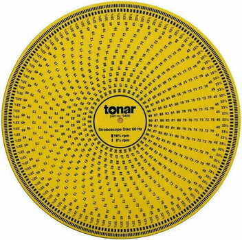 Disc cu stroboscop Tonar Acrylic Disc cu stroboscop Yellow - 1