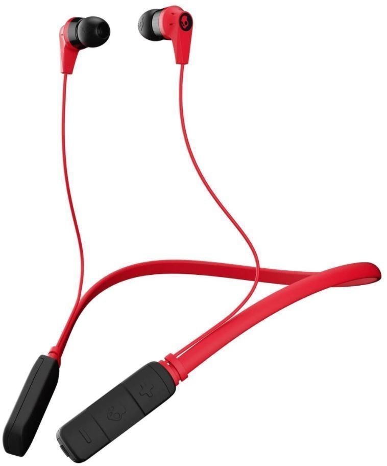 Wireless In-ear headphones Skullcandy INK´D 2.0 Wireless Earbud Red/Black