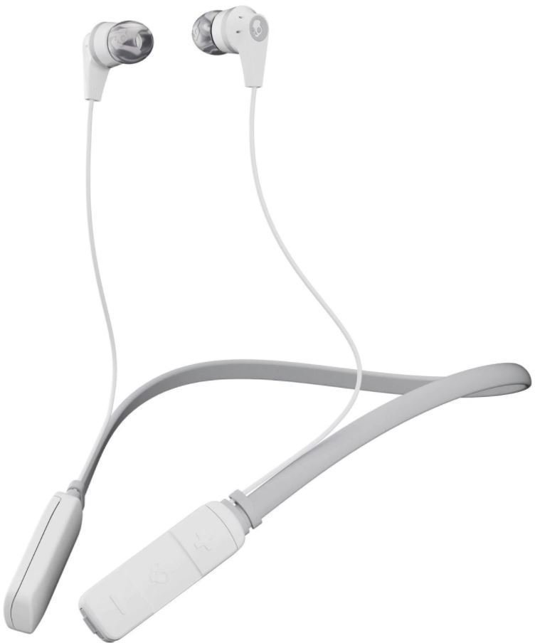 Trådlösa in-ear-hörlurar Skullcandy INK´D 2.0 Wireless Earbud White/Gray
