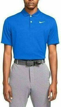 nike royal blue polo shirt