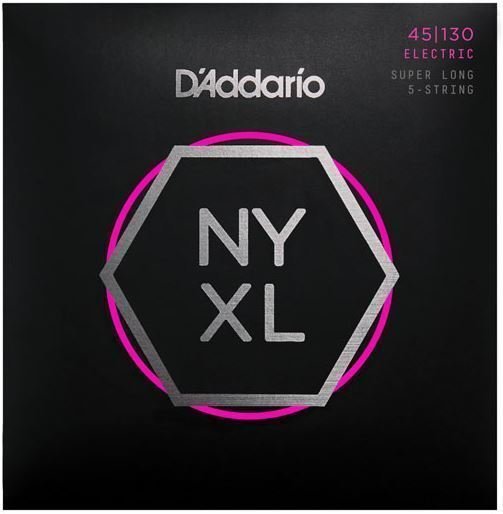 Struny pro 5-strunnou baskytaru D'Addario NYXL45130SL
