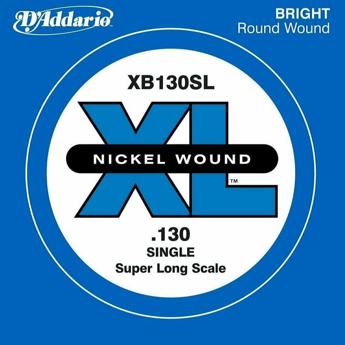 D'Addario XB130SL Einzelsaite für E-Bass