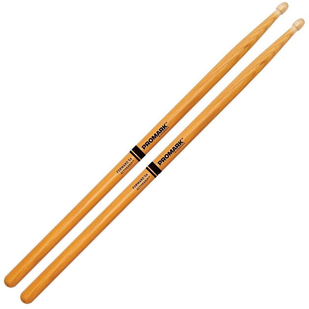 Drumsticks Pro Mark F5AAGC Forward 5A ActiveGrip Clear Drumsticks