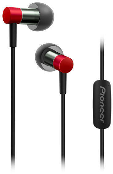 Auscultadores intra-auriculares Pioneer SE-CH3T Red