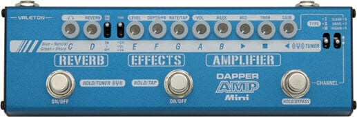 Multi-effekt til guitar Valeton MES-6 Dapper Amp Mini - 1