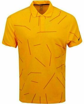 tiger woods orange polo