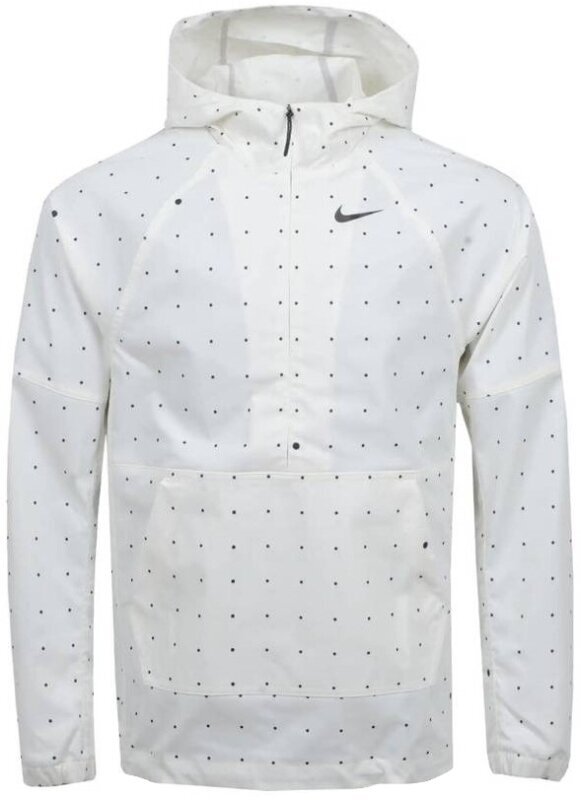 Αδιάβροχο Mπουφάν Nike Repel Anorak Summit White/Black M Αδιάβροχο Mπουφάν