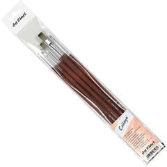 Pędzel artystyczny Da Vinci College 5269 Zestaw pędzli płaskich 5 szt.