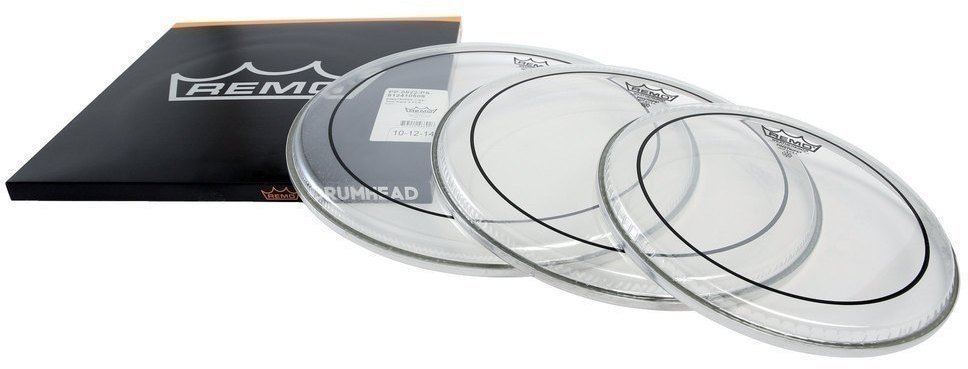 Drumhead Set Remo PP-0922-PS Pinstripe Clear ProPack Drumhead Set