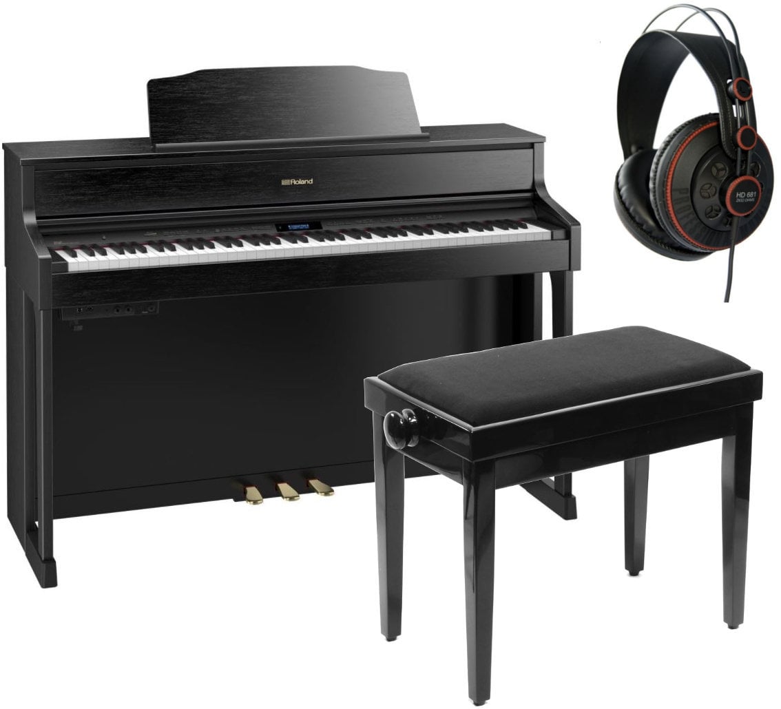 Digitaalinen piano Roland HP-605 CB SET Digitaalinen piano