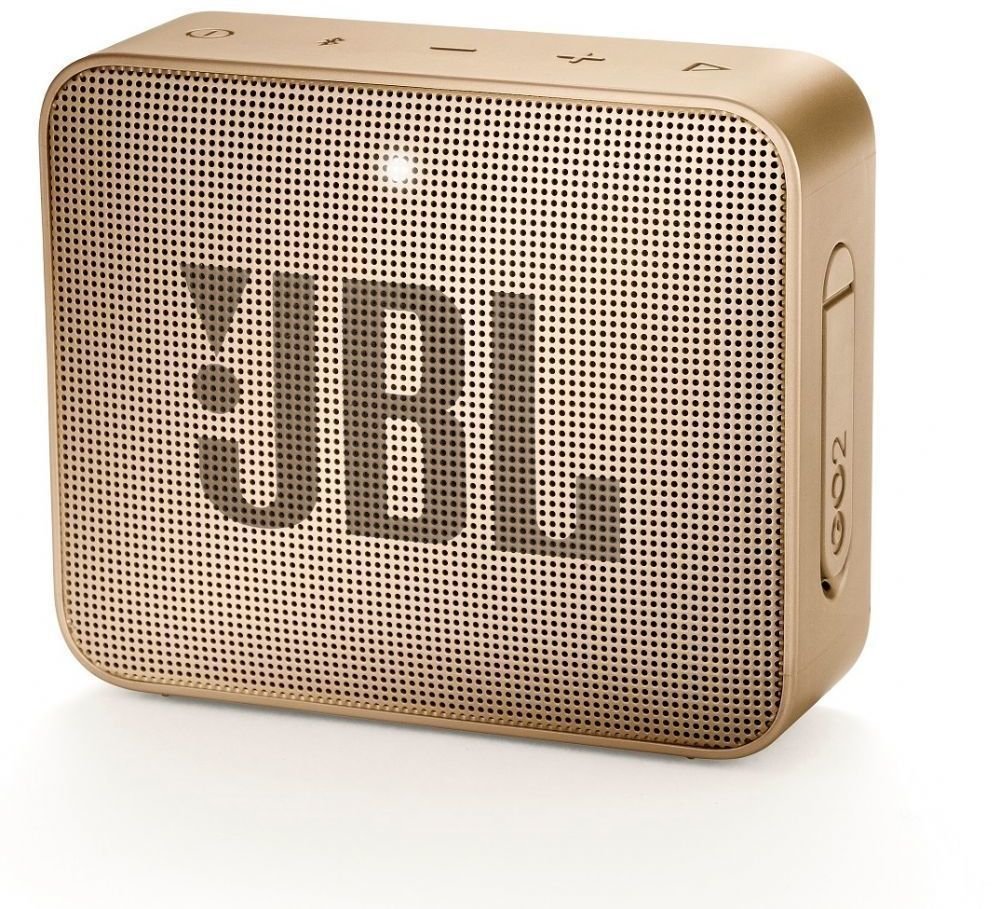 Hordozható hangfal JBL GO 2 Champagne