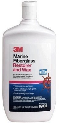 Glasfiberrengöring 3M Fiberglass Restorer and Wax 473ml