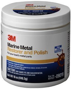 Marine Metal Cleaner 3M Marine Metal Restorer and Polish 500ml