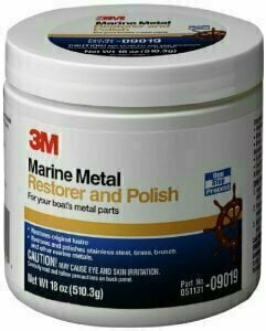 Produto de limpeza de metais marítimos 3M Marine Metal Restorer and Polish Produto de limpeza de metais marítimos - 1