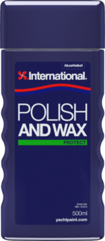 Fiberglass Cleaner International Polish and Wax - 1