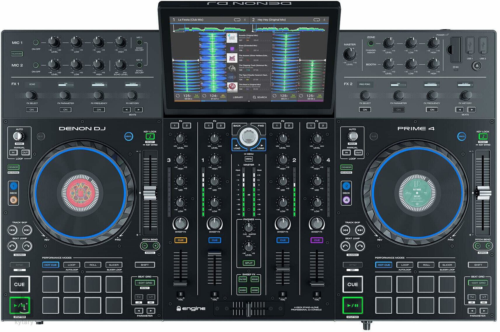 DJ-controller Denon Prime 4 DJ-controller