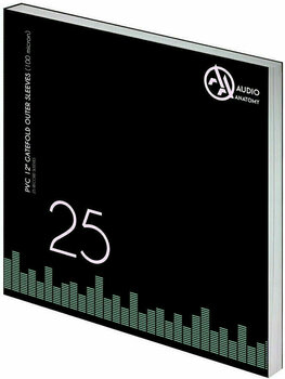 Bag/case for LP records Audio Anatomy Vinyl Gatefold Outer PVC AC025 AA Vinyl Record Sleeves 25 - 1