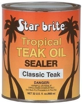 Nettoyant de teck, Huile de teck Star Brite Tropical Teak Oil