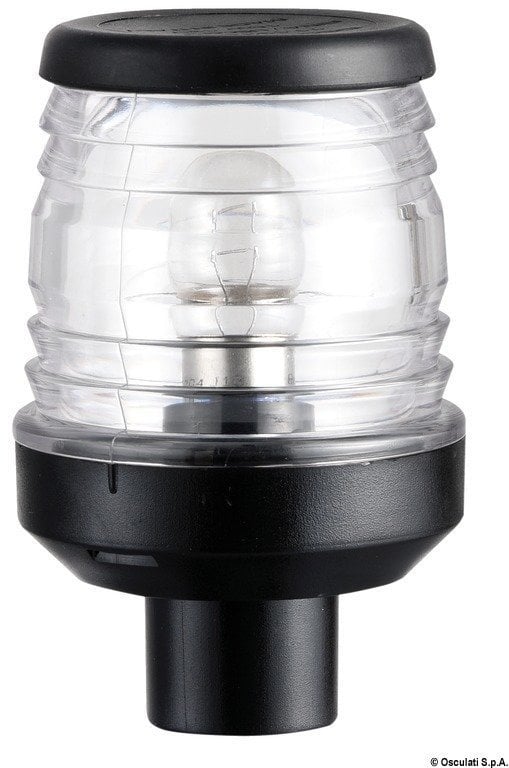 Navigační světlo Osculati Classic 360° mast head black light with shank