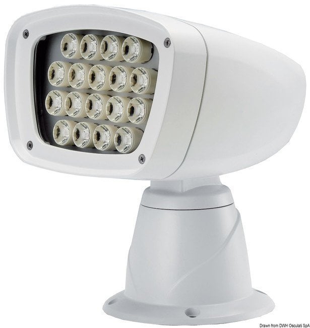 Oświetlenie do łodzi Osculati LED electric exterior spotlight 12 V