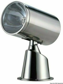 Boat Exterior Light Osculati Stainless Steel electrically controlled spotlight 12 V - 1