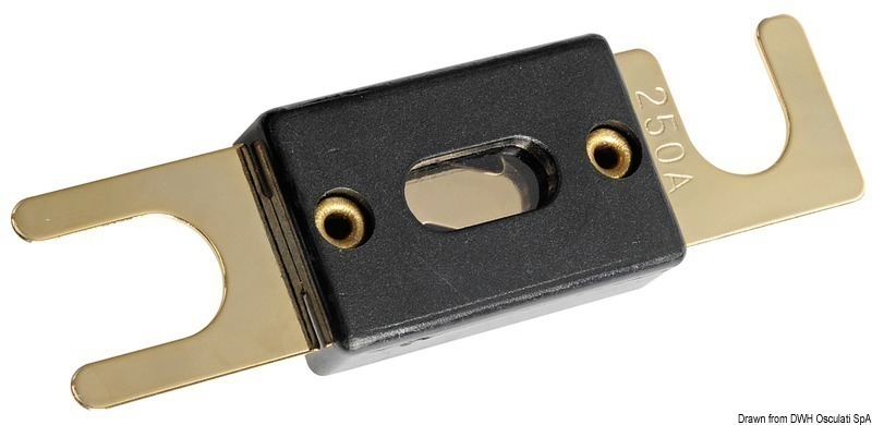 Osculati High-capacity Fuse Holder for ANL Fuses Made of Thermoplastic 