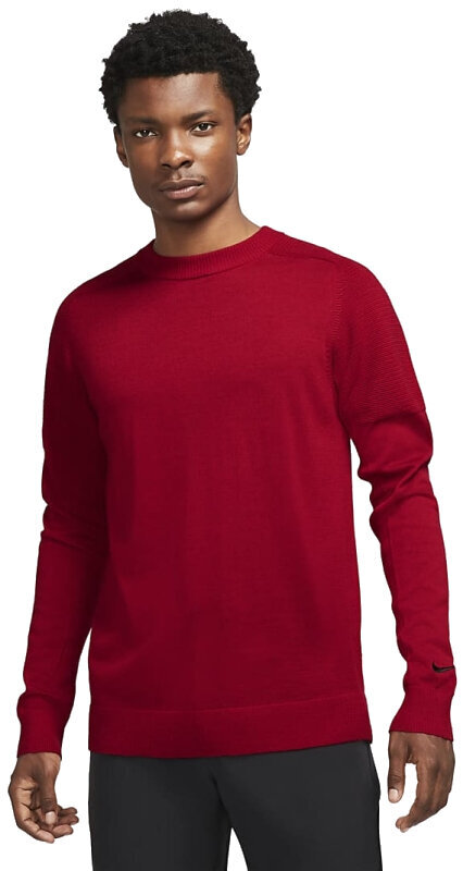 Sudadera con capucha/Suéter Nike Tiger Woods Gym Red/Black L Suéter