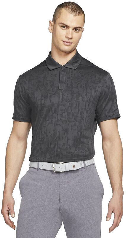 Риза за поло Nike Dri-Fit ADV Tiger Woods Black/Dk Smoke Grey 2XL