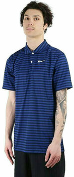 Solid Stripe Mens Polo Shirt 
