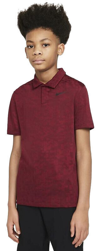 Nike Dri Fit Team Red Gym Red S Polo Shirt Muziker