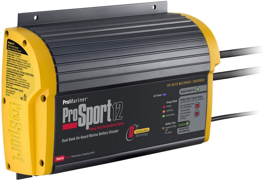 Marine Battery Charger ProMariner Pro Sport 12A