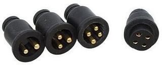 Conector Lindemann Lineconnector 12 V 10A 4P Conector