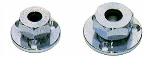 Marine Plug, Marine Socket Lindemann Cable Outlet chromed brass with rubber gasket 6 mm