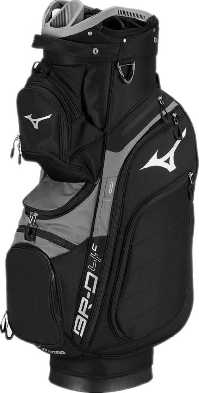 Чантa за голф Mizuno BRD 4 Black/Grey Чантa за голф