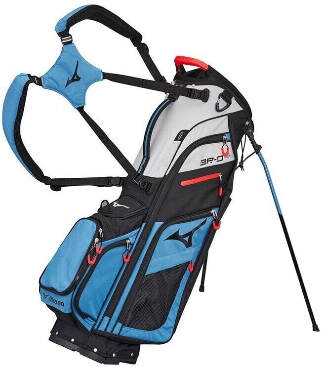 Borsa da golf Stand Bag Mizuno BRD 4 Blue/Black Borsa da golf Stand Bag