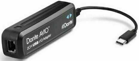 Cyfrowy konwerter audio Audinate Dante AVIO USBC IO Adapter - 1