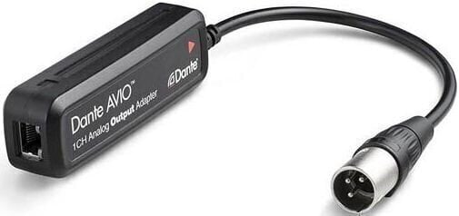 Cyfrowy konwerter audio Audinate Dante AVIO Analog Output Adapter 1-Channel