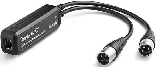 Convertisseur audio numérique Audinate Dante AVIO Analog Output Adapter 2-Channel