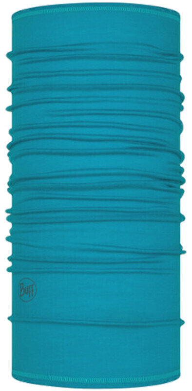 Bežecký nákrčník Buff LW Merino Wool Solid& Multi stripes Neckwear Solid Malibu Bežecký nákrčník