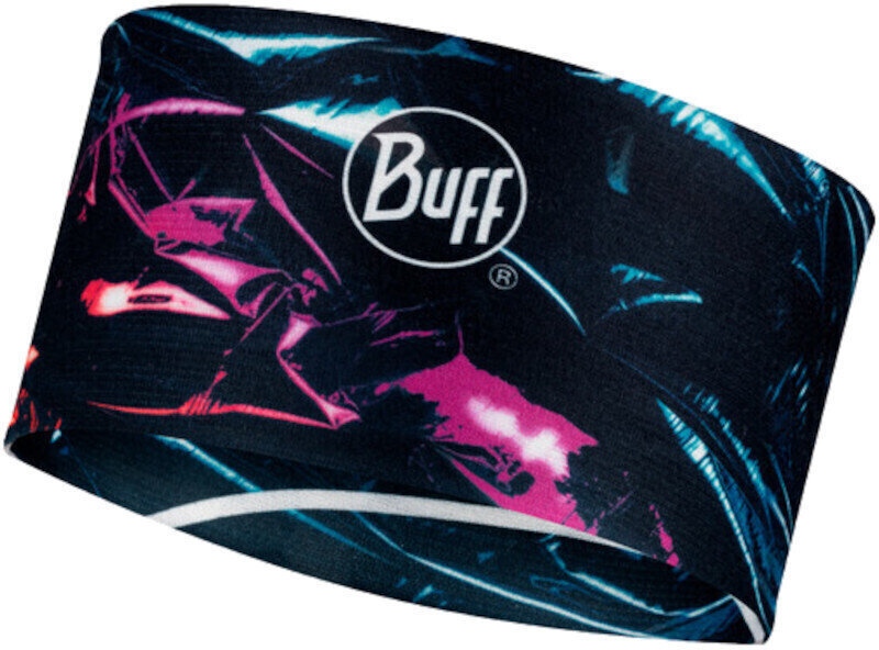 Fita de cabeça de corrida Buff CoolNet UV+ Headband Xcross UNI Fita de cabeça de corrida