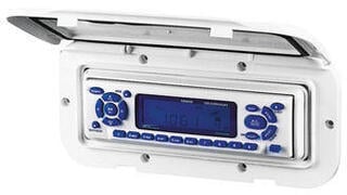 Marine Boot Radio Lalizas Case Cover for Radio/CD, 110x235mm White Marine Boot Radio