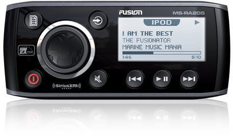 Áudio marítimo, TV marítima Fusion MS-RA205 Áudio marítimo, TV marítima