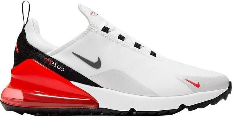 Chaussures de golf pour hommes Nike Air Max 270 G Golf Shoes White/Cool Grey/Neutral Grey/Black 42,5