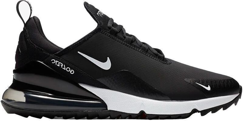 Heren golfschoenen Nike Air Max 270 G Golf Shoes Black/White/Hot Punch 42