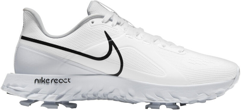 Men's golf shoes Nike React Infinity Pro White/Black/Mtlc Platinum 44 Men's golf shoes